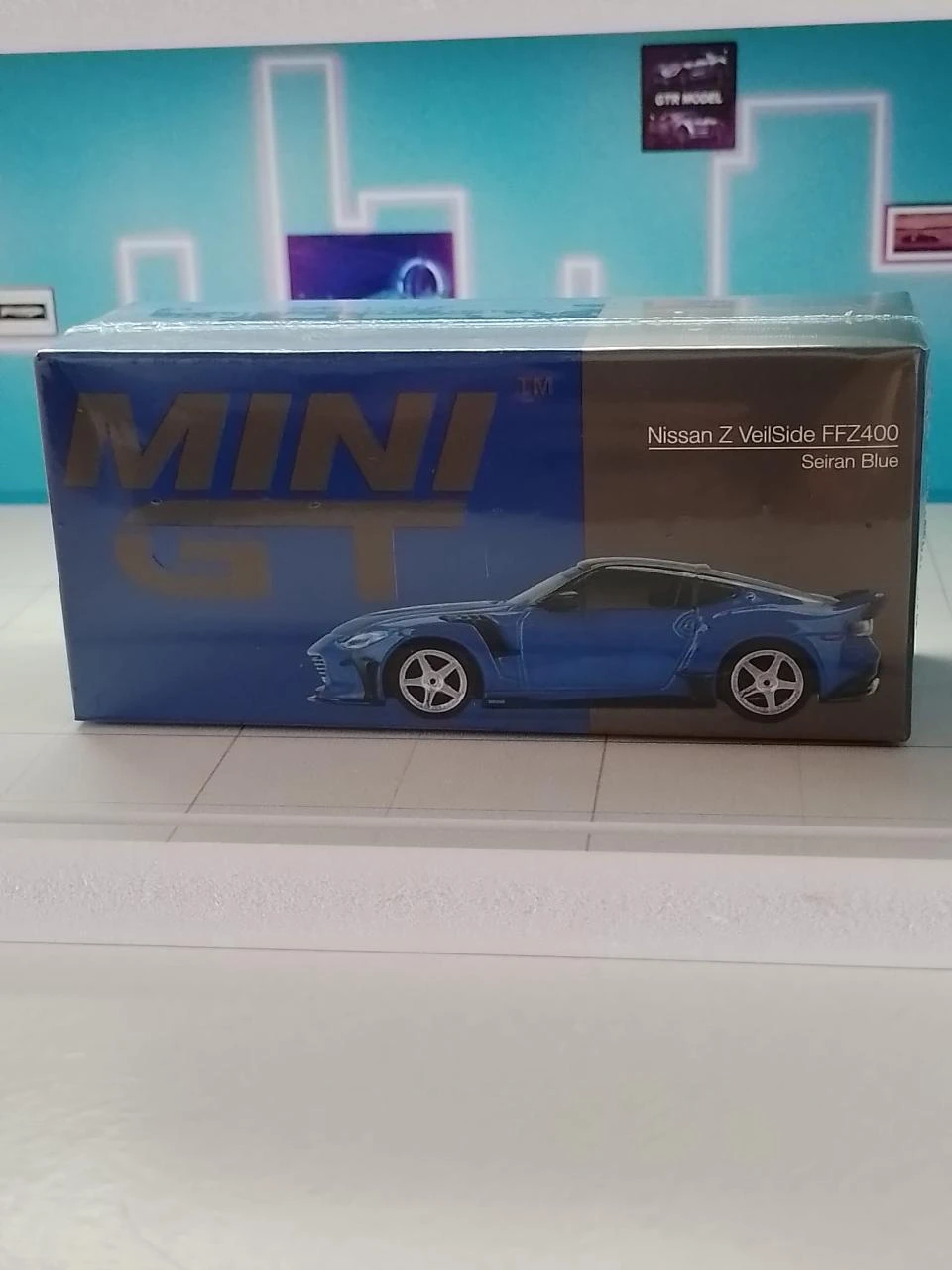Mini GT 1/64 MGT1167 Nissan Z VeilSide FFZ400 - Seiran Blue - NOVO/LACRADO – photo 2